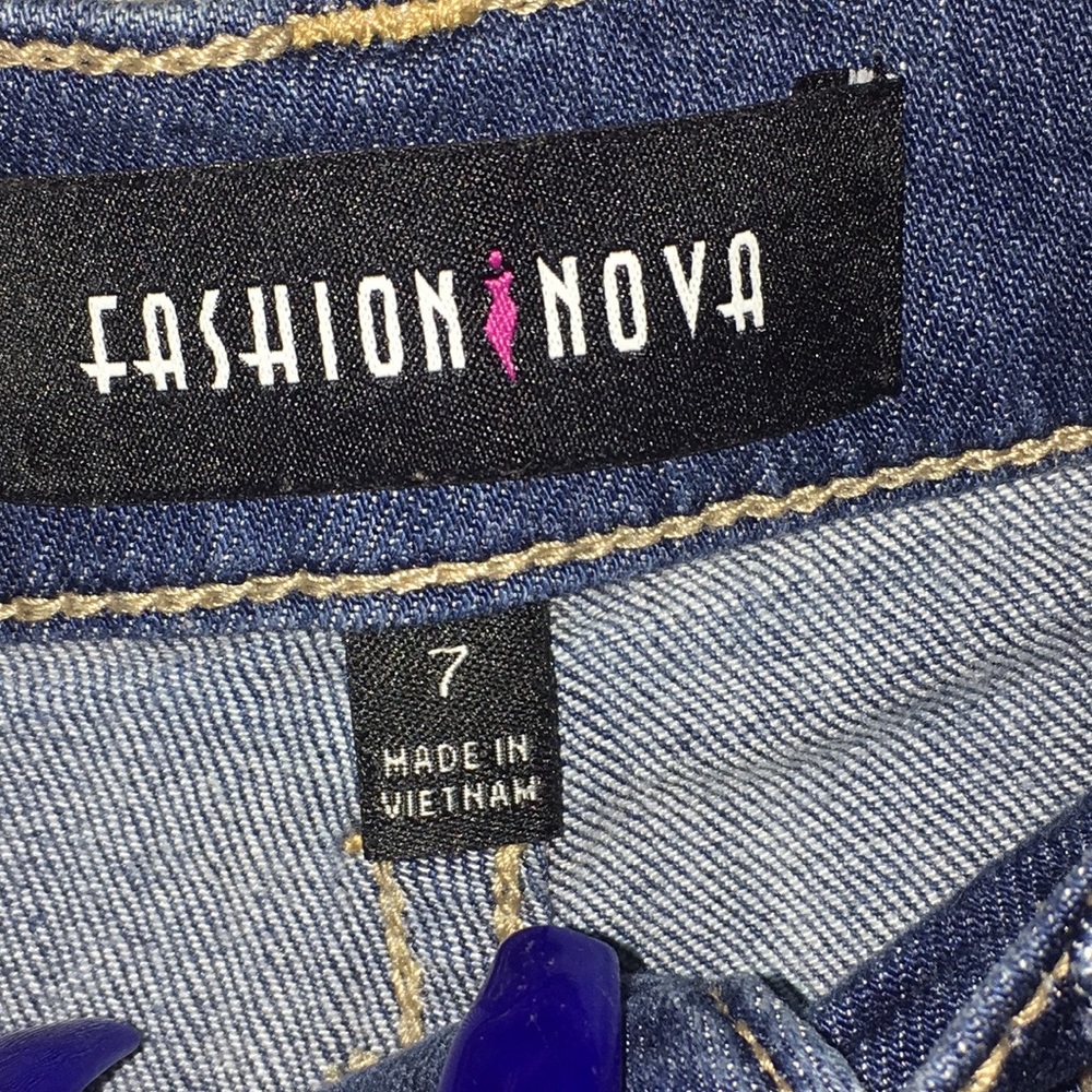 Fashion nova flare leg jeans